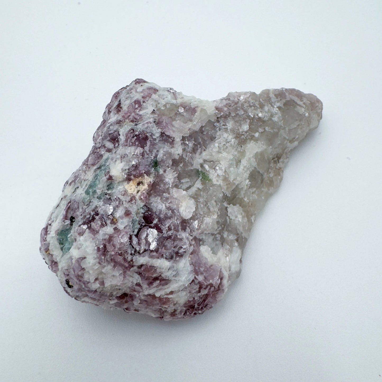 Lepidolite raw crystal in Purple, Pink tones from Brazil for Emotional Healing and Stress Relief