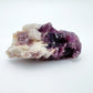 Bird's-eye view of Lepidolite specimen, showing open form.