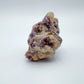 Lateral view of Lepidolite specimen, turned to for Stress Relief, sourced from Minas Gerais, Brazil.