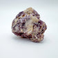 Aerial view of purple Lepidolite specimen, often worked with for Stress Relief and Emotional Healing, from Brazil.
