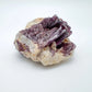 Plan view of Lepidolite specimen, hand-selected from Minas Gerais, Brazil, showing natural variation.