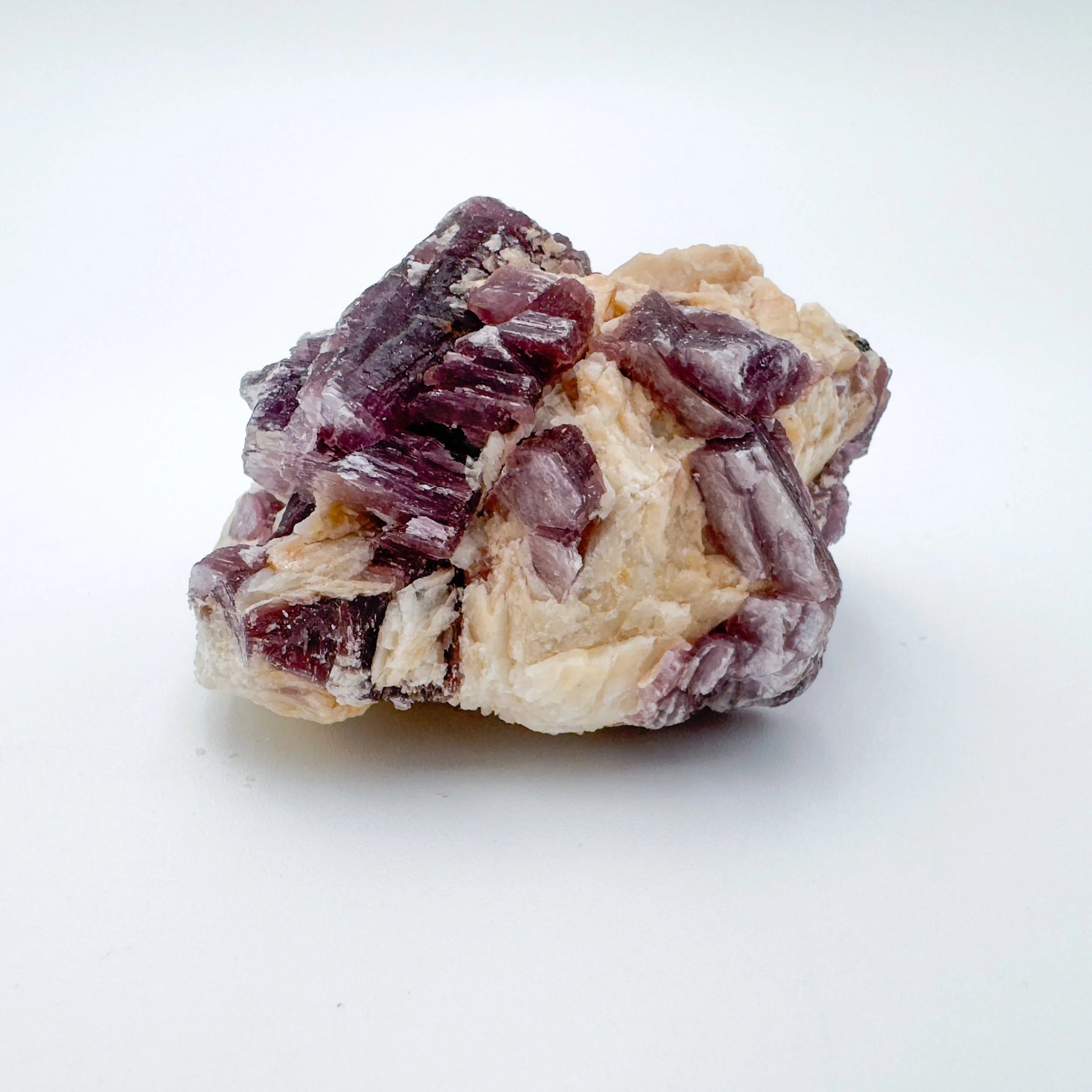Reverse side of Lepidolite specimen, traditionally used for Stress Relief.