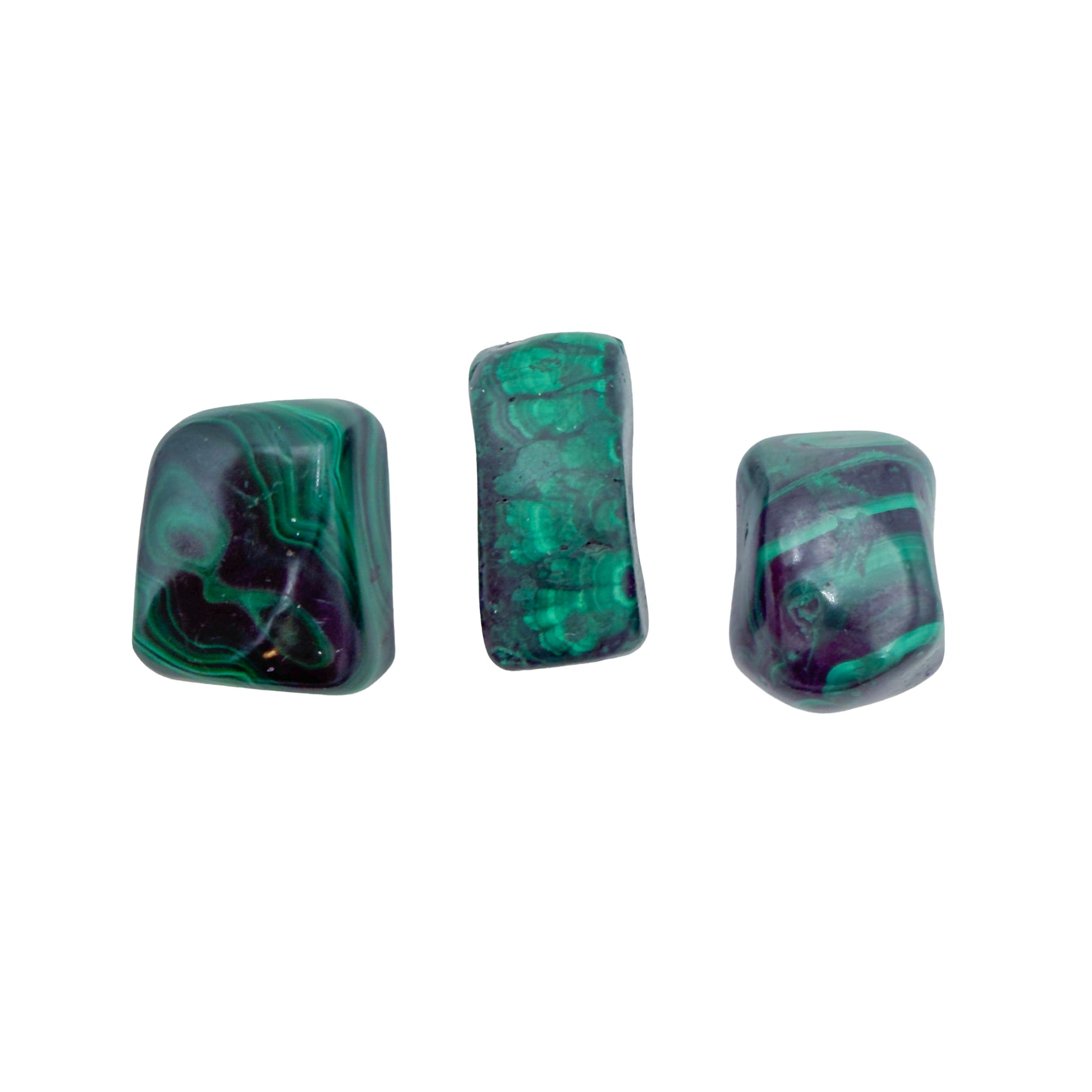 Malachite Hand Polished Stones from Haut-Katanga, Democratic Republic of the Congo, AA grade, photo 3 of 6
