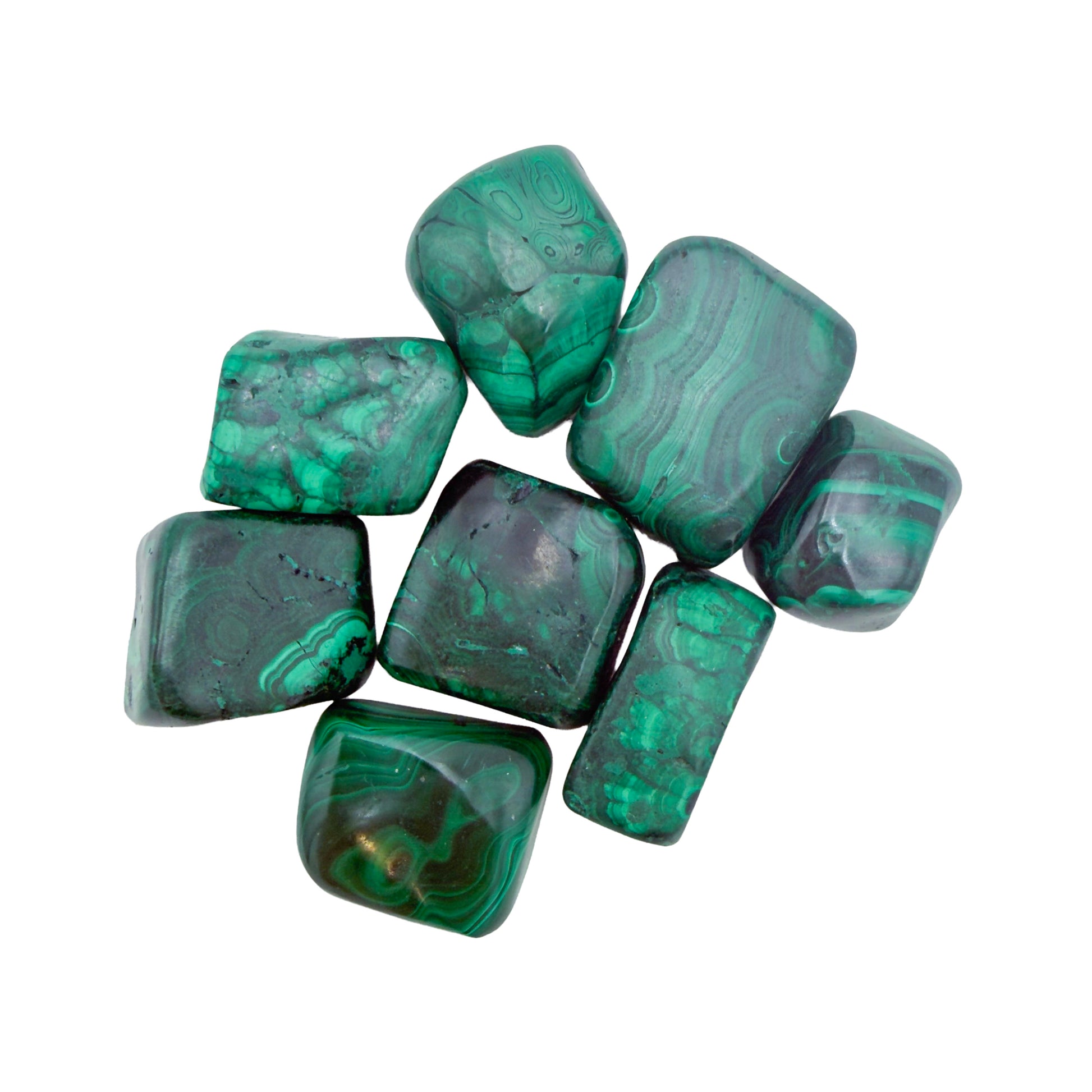 Malachite Hand Polished Stones from Haut-Katanga, Democratic Republic of the Congo, AA grade, photo 6 of 6