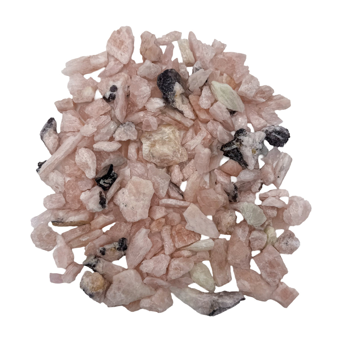 Morganite Raw Crystals - Minas Gerais, Brazil
