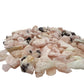 Morganite raw crystal AA grade from Brazil, 0.25 to 1.25 inch, view 2