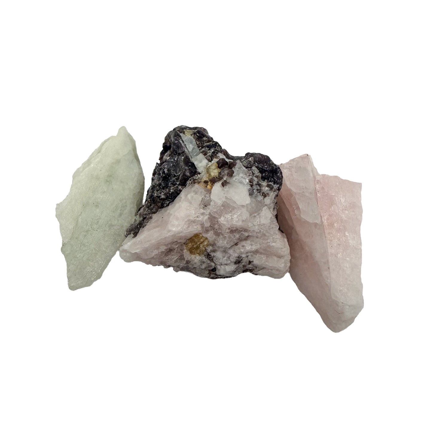 Morganite raw crystal AA grade from Brazil, 0.25 to 1.25 inch, view 7
