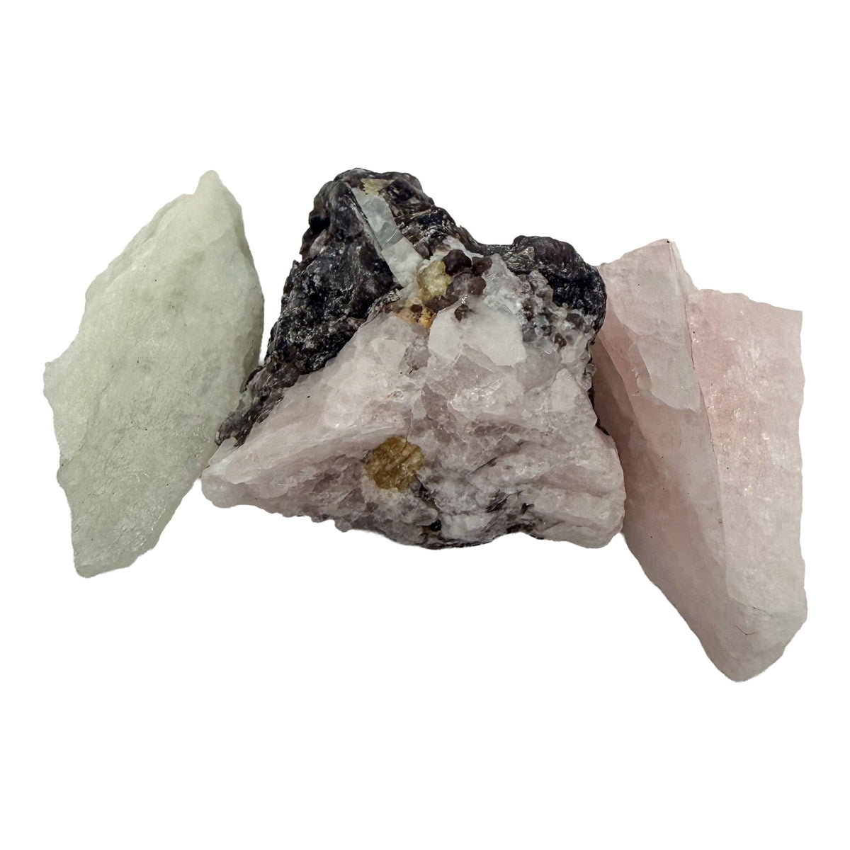 Morganite raw crystal AA grade from Brazil, 0.25 to 1.25 inch, view 7