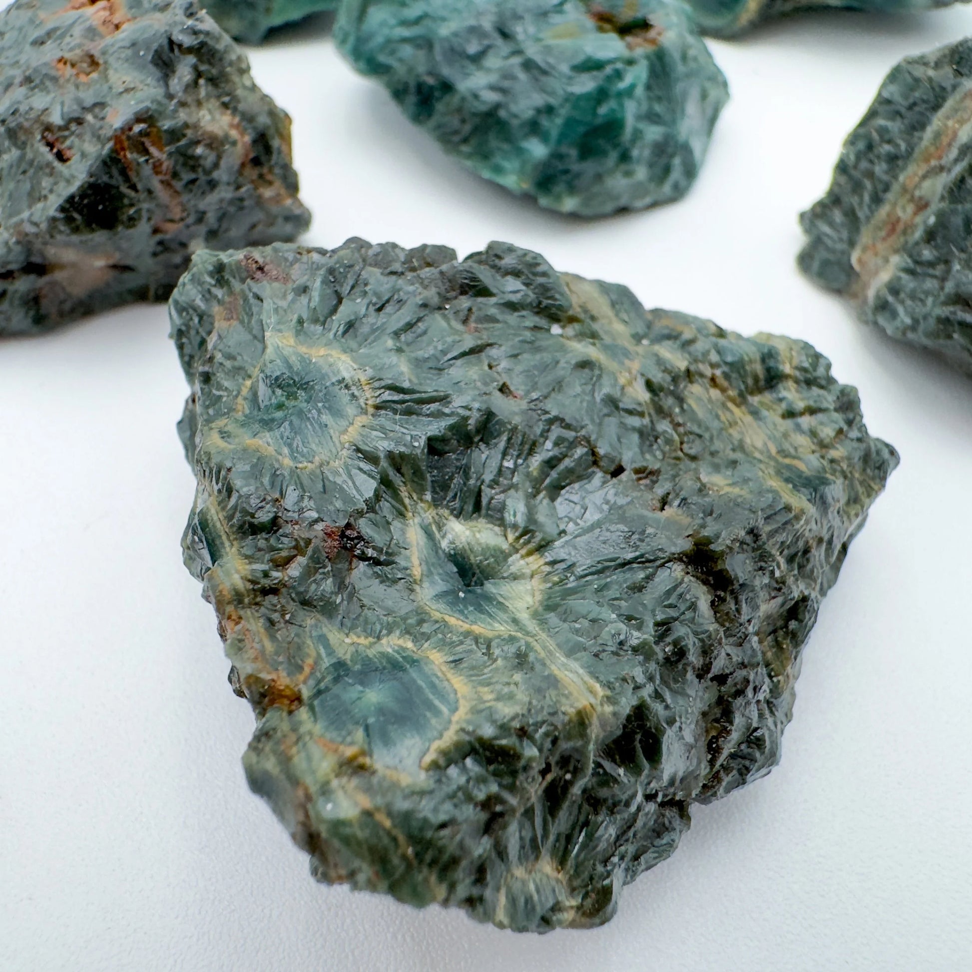 Bulk Ocean Jasper raw stones from Madagascar, Green, Pink stones for Emotional Healing