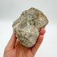 Full profile of Grade AA Blue Lace Agate geode ready to ship from Beyond Bohemian