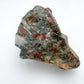 Bottom side of Bloodstone specimen, showing natural color depth, sourced from Hhohho, Eswatini.