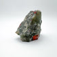 Tight crop of Bloodstone specimen, sourced from Eswatini, drawn on for Energy.