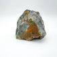 Edge view of Bloodstone specimen, showing open form, from Eswatini.