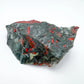 Side-on view of Bloodstone specimen, showing natural sheen.