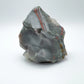 Top angle of Grade AA Bloodstone specimen, sourced from Hhohho, Eswatini, showing natural patina.