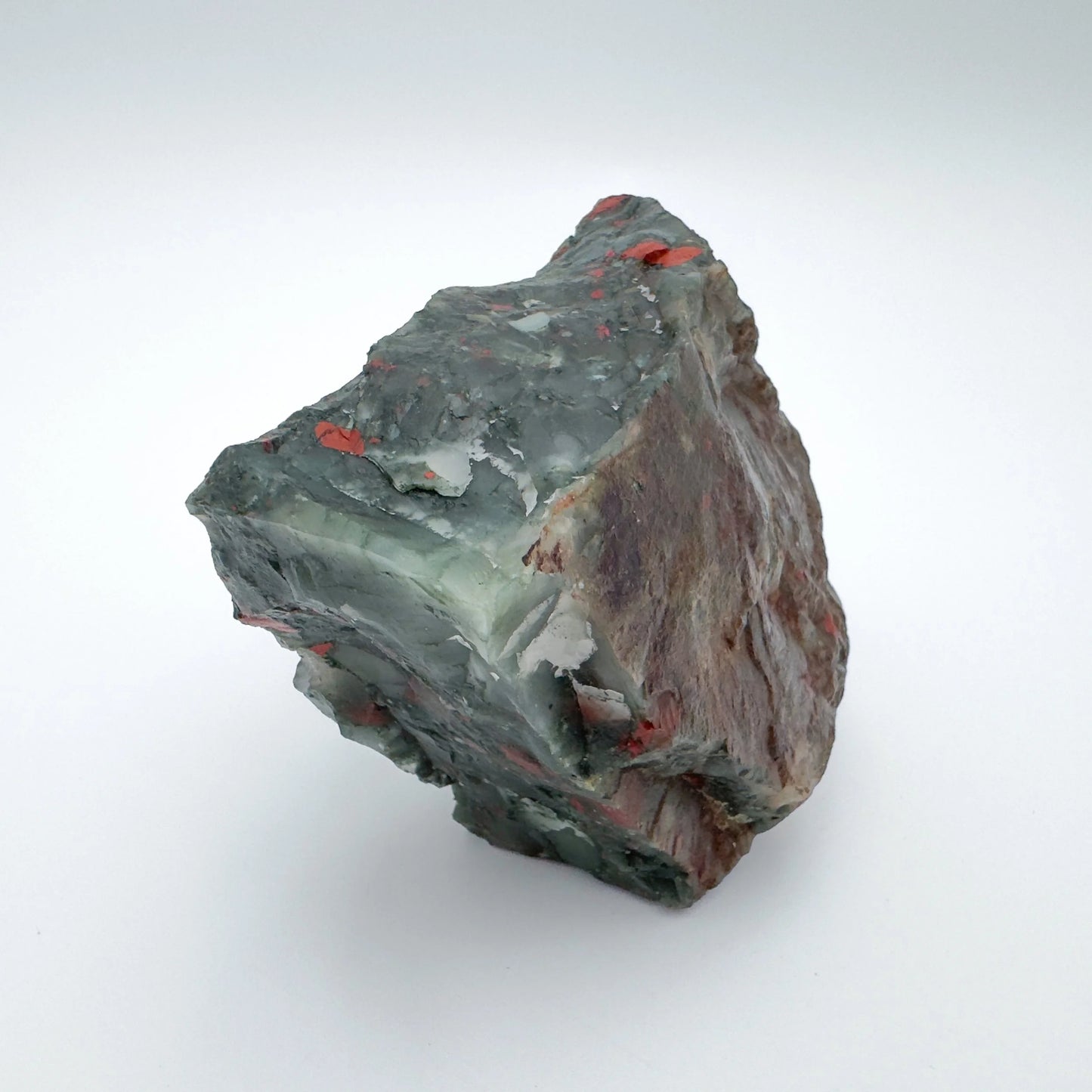 Bloodstone specimens, Green, Red stones for Confidence