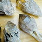 Bottom side of Natural Citrine Raw specimen, linked to Abundance and Manifestation, from Haut-Lomami.