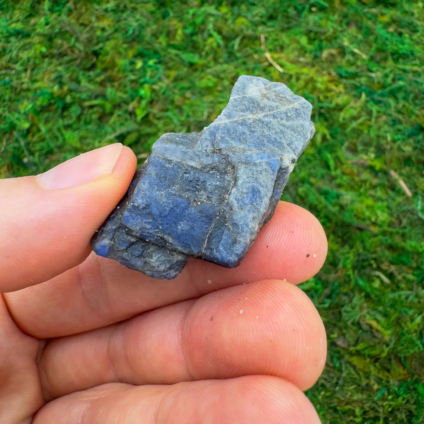 Full profile of Grade A Labradorite raw ready to ship from Beyond Bohemian