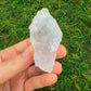 Handheld Clear Quartz raw crystal from Brazil for meditation, Healing and Cleansing
