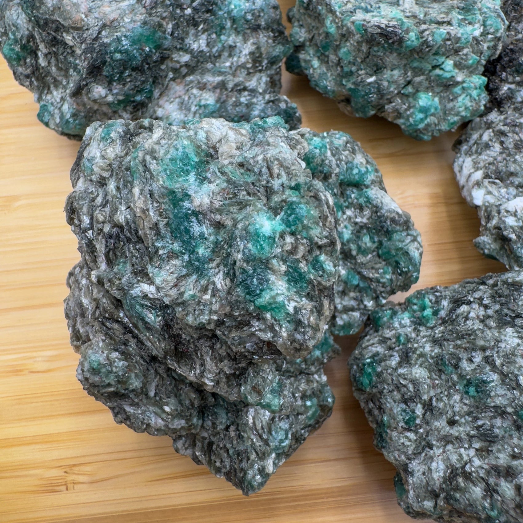 Full profile of Grade AA Emerald specimen ready to ship from Beyond Bohemian