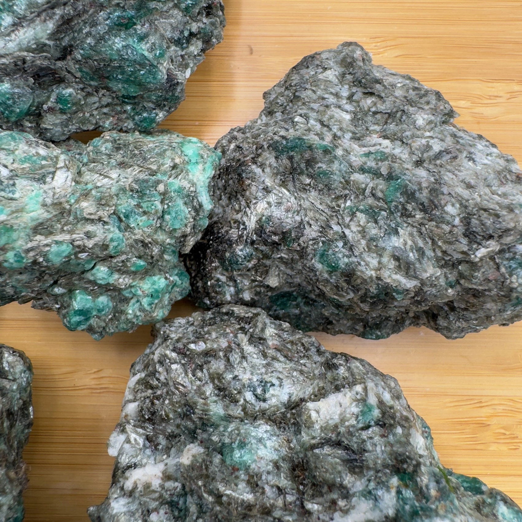 Full profile of Grade AA Emerald specimen ready to ship from Beyond Bohemian