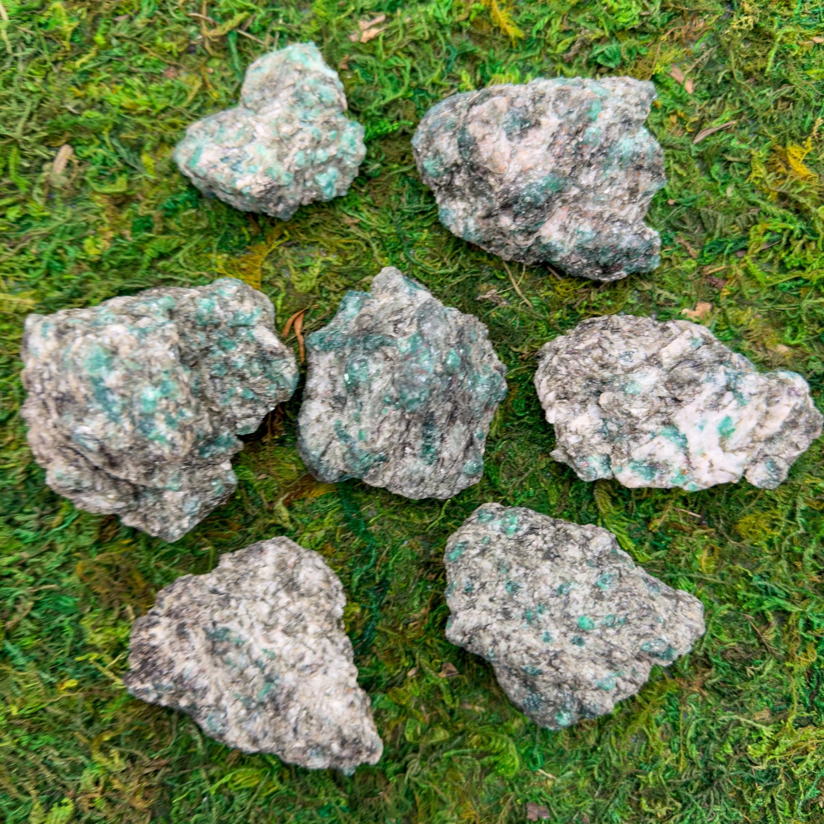 Full profile of Grade AA Emerald specimen ready to ship from Beyond Bohemian