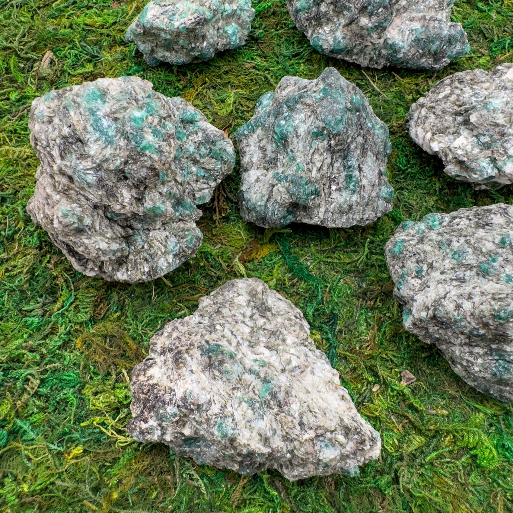 Full profile of Grade AA Emerald specimen ready to ship from Beyond Bohemian
