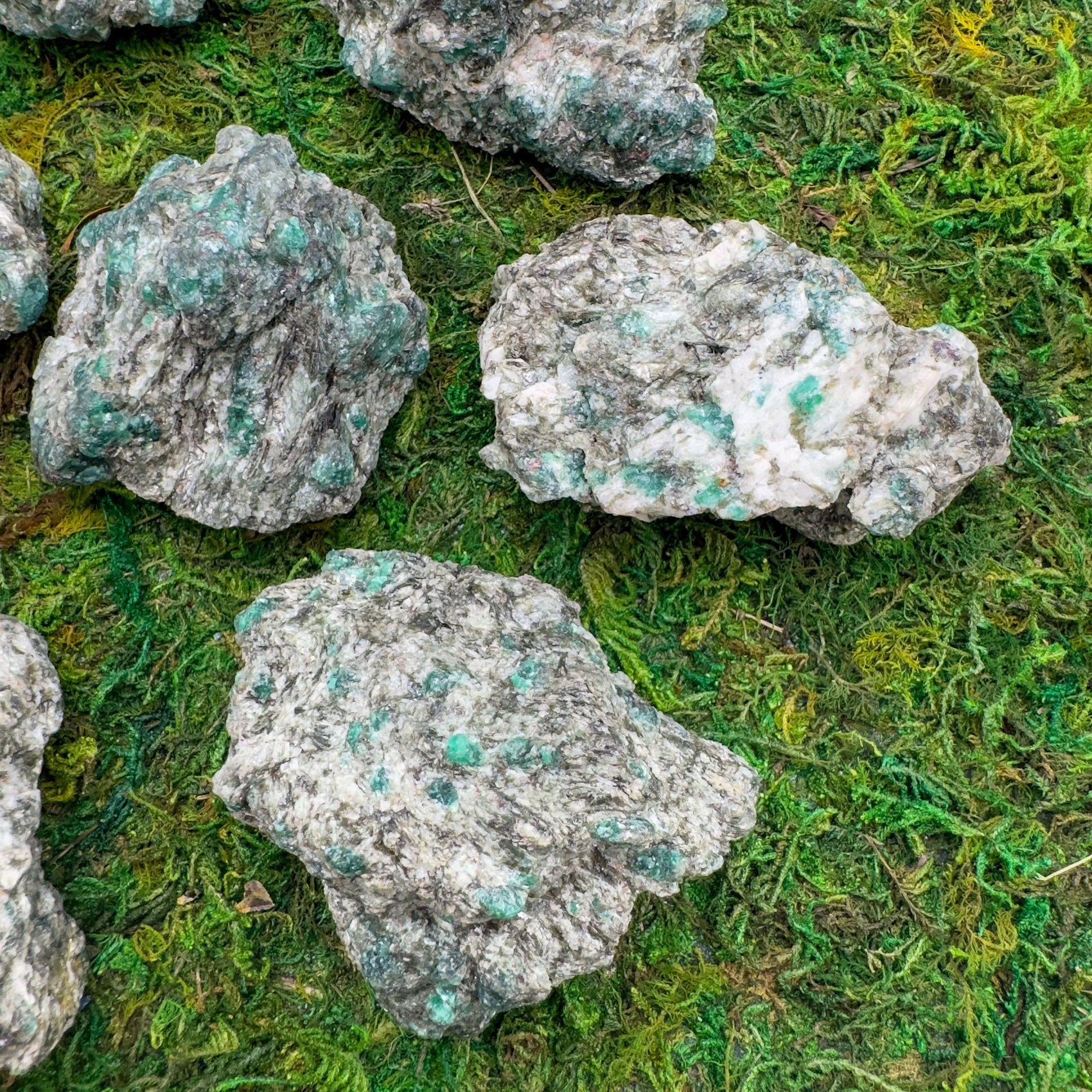 Full profile of Grade AA Emerald specimen ready to ship from Beyond Bohemian