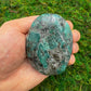 Full profile of Grade AA Emerald palm stone ready to ship from Beyond Bohemian
