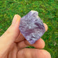 Full profile of Grade AA Amethyst raw ready to ship from Beyond Bohemian