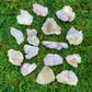 Alternate angle of Grade AA Quartz raw showing overall shape