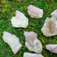 Detail shot of Grade AA Quartz raw under natural light