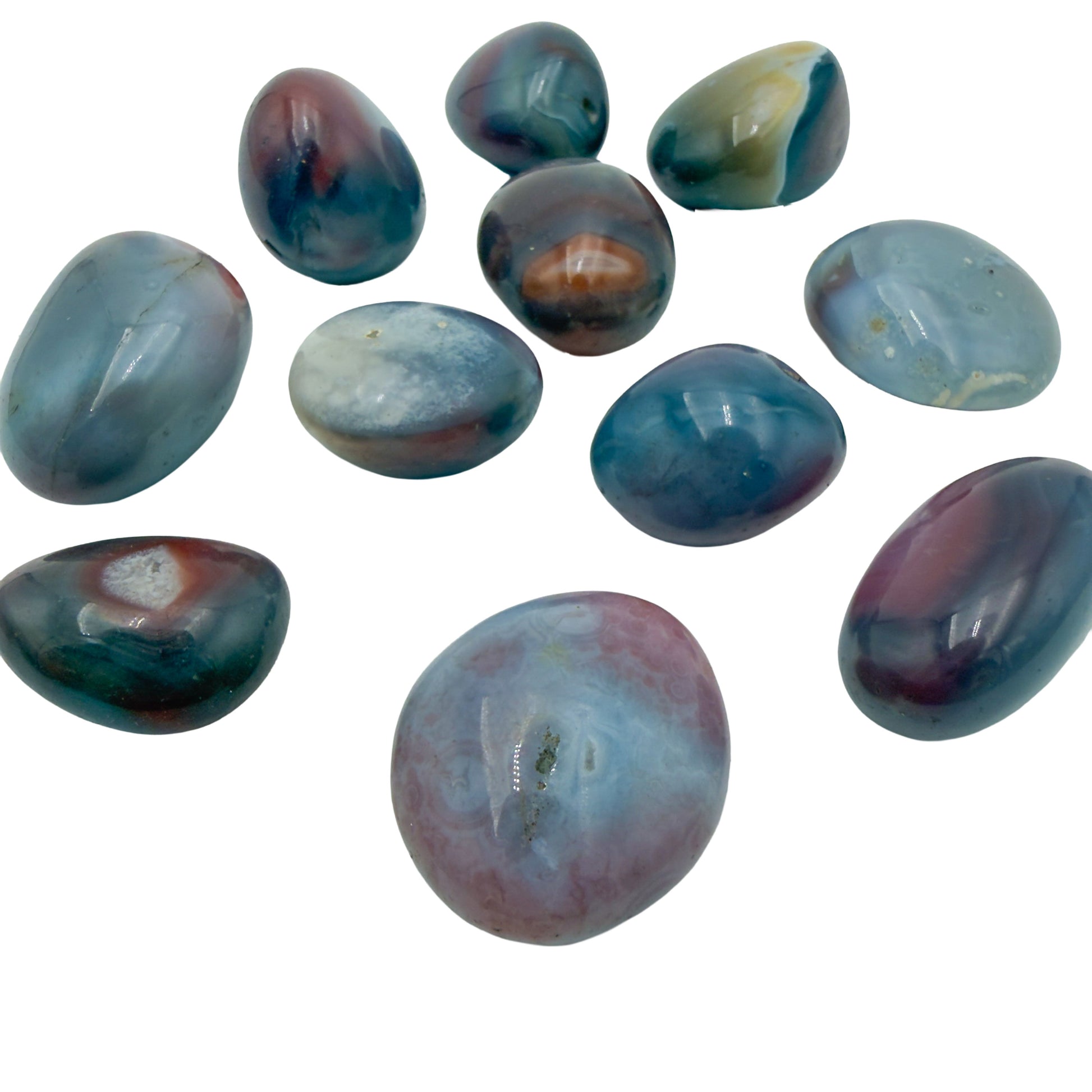 Red Agate Hand Polished Stones from Matabeleland South Province, Zimbabwe, AA grade, photo 3 of 8
