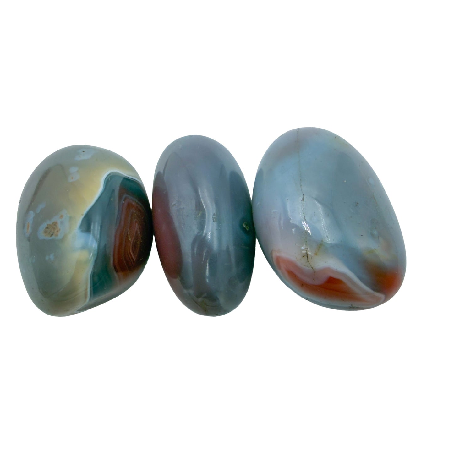 Red Agate Hand Polished Stones from Matabeleland South Province, Zimbabwe, AA grade, photo 6 of 8