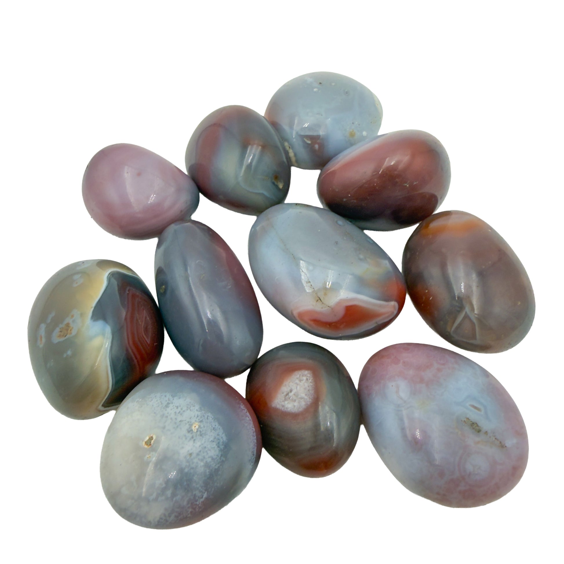 Red Agate Hand Polished Stones from Matabeleland South Province, Zimbabwe, AA grade, photo 8 of 8