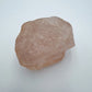 Top view of Grade AAA Rose Quartz specimen, kept near for Love and Self Love, Madagascar-sourced.