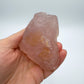 Full profile of Grade AAA Rose Quartz specimen ready to ship from Beyond Bohemian