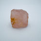 Close-up of Rose Quartz specimen, kept close for Love and Self Love, showing subtle veining.