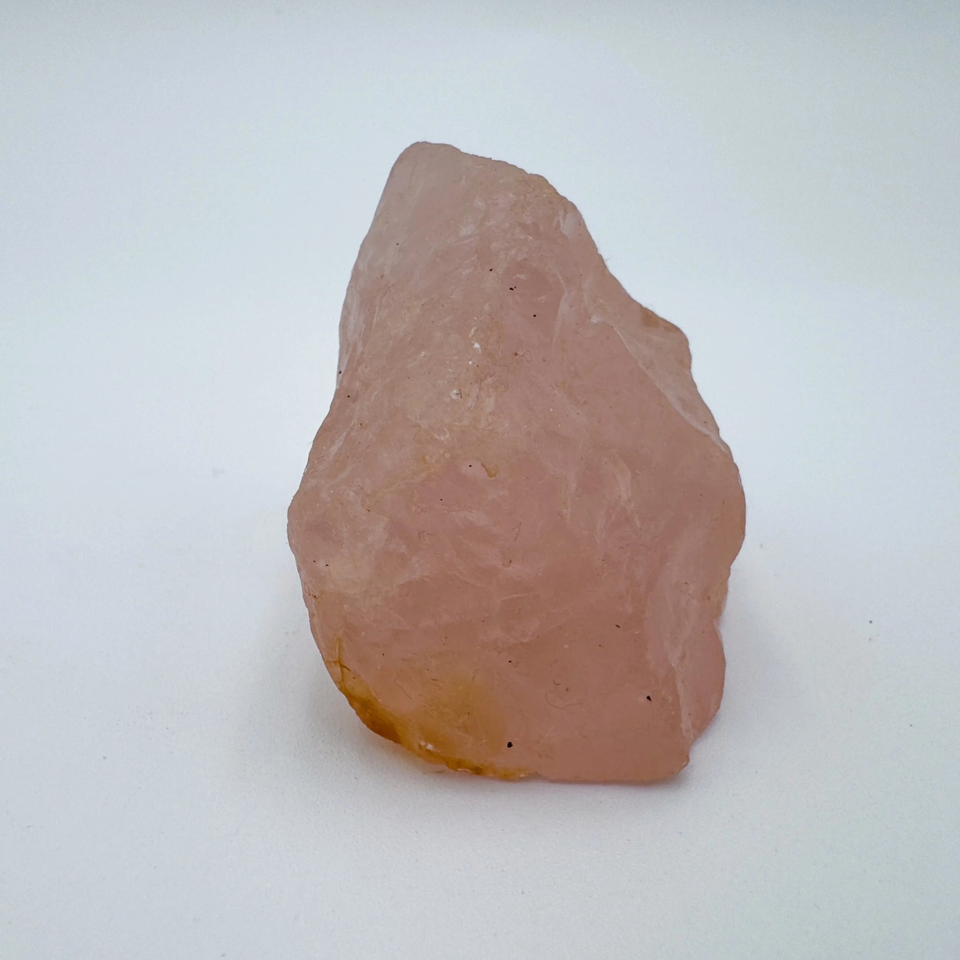 Detail capture of Rose Quartz specimen, sourced from Madagascar.