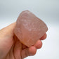 Full profile of Grade AAA Rose Quartz specimen ready to ship from Beyond Bohemian