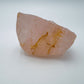 Size comparison with one Rose Quartz specimen for scale, sourced from Alaotra-Mangoro, Madagascar.