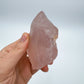 Full profile of Grade AAA Rose Quartz specimen ready to ship from Beyond Bohemian