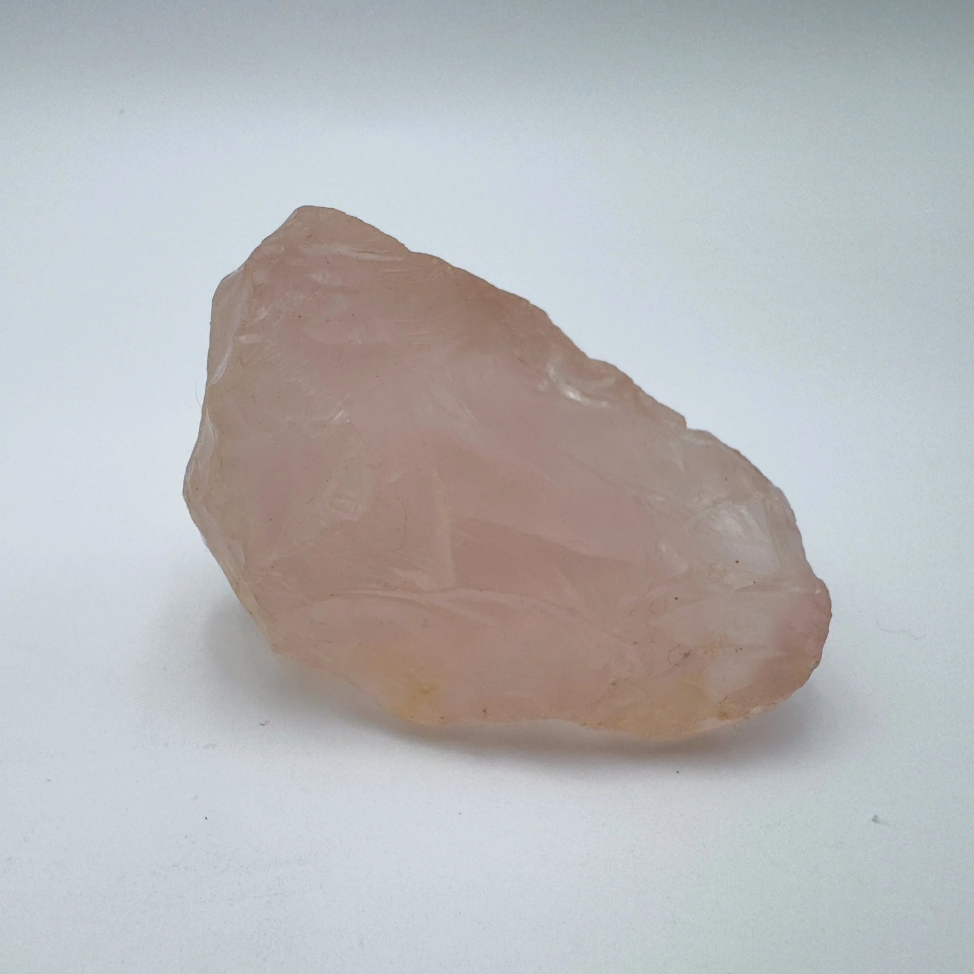 Rose Quartz crystal in Pink tones from Madagascar for Emotional Healing and Stress Relief