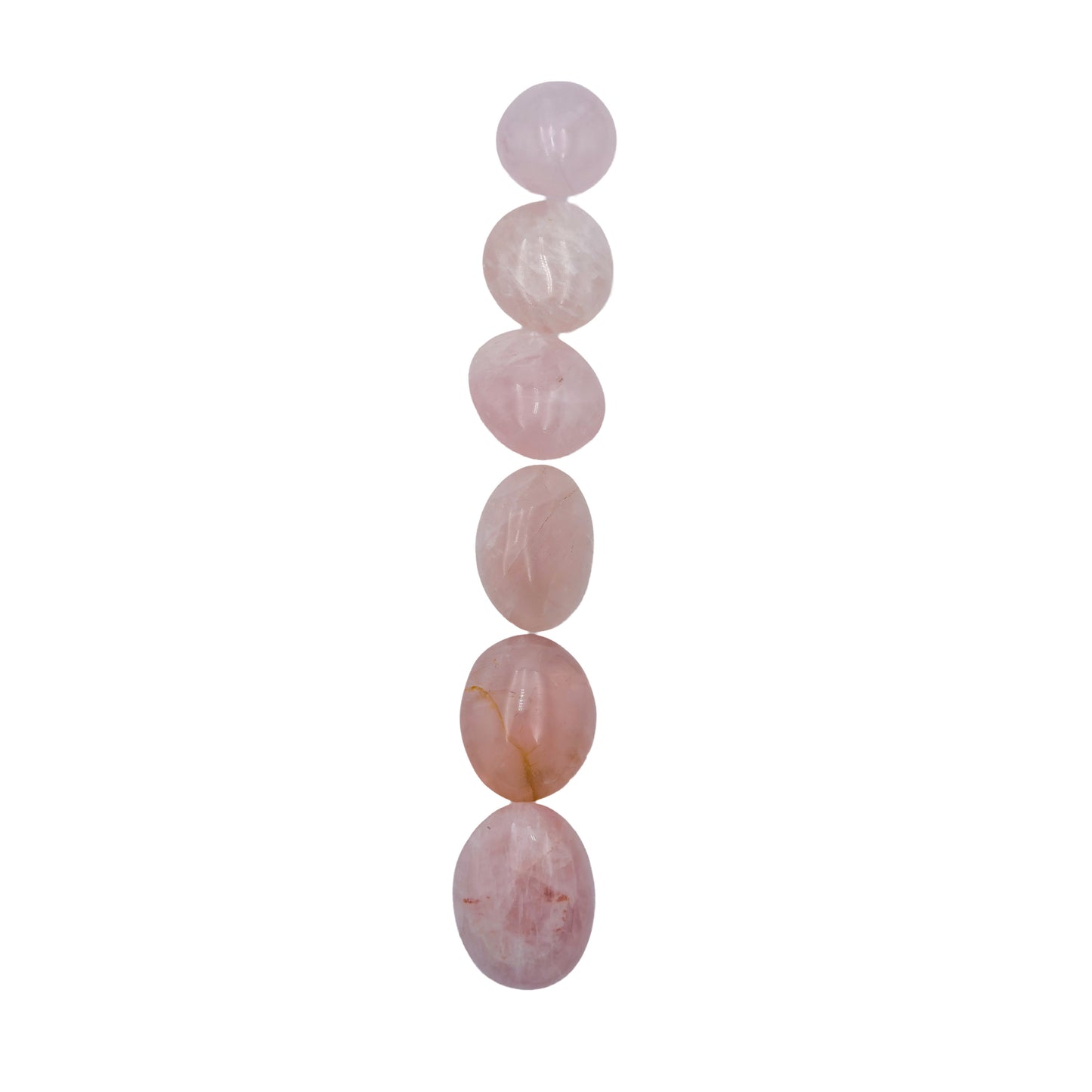 Rose Quartz Palm Stones | A Grade | Madagascar | 1.50–3 Inch