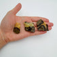 Considered view of Septarian raw crystal, from Mahajanga, Madagascar, showing the full body of the piece.
