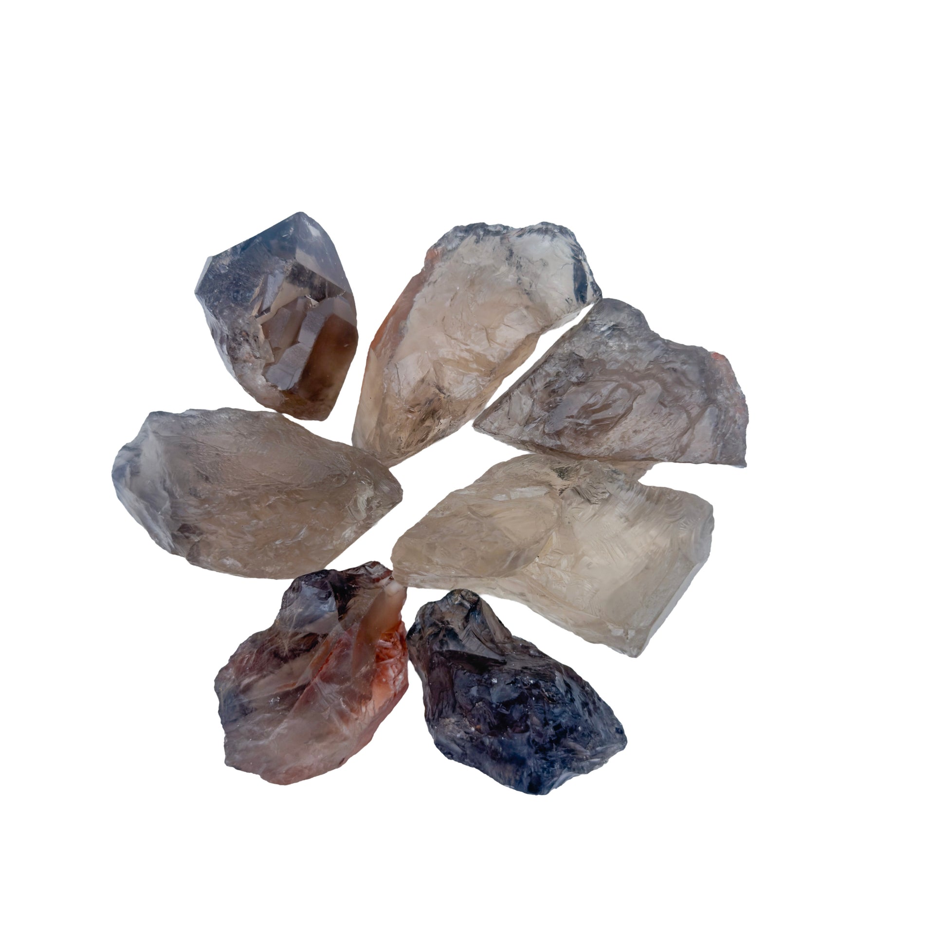 Smoky Quartz Raw Crystals from Minas Gerais, Brazil, AA grade, photo 6 of 6