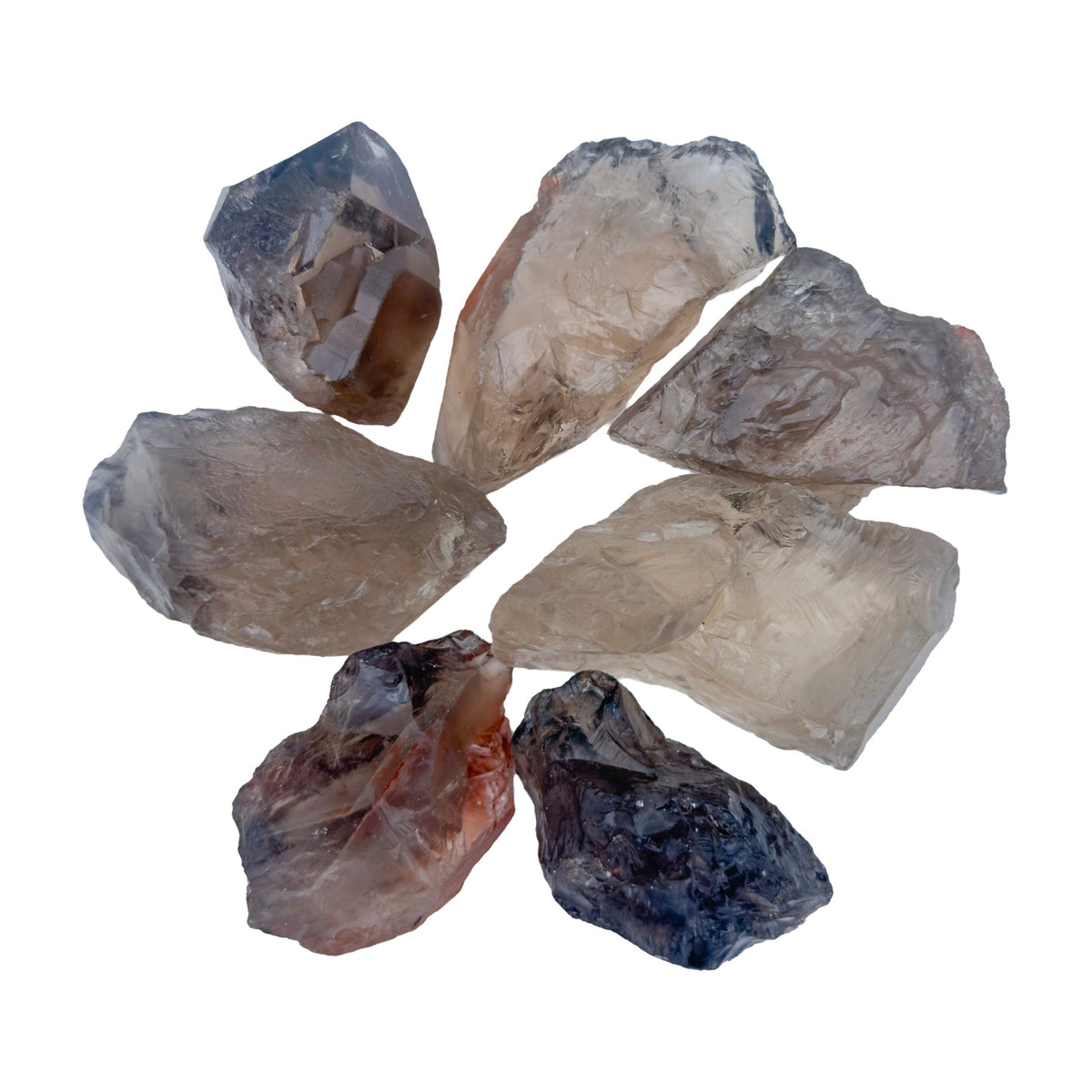 Smoky Quartz Raw Crystals from Minas Gerais, Brazil, AA grade, photo 6 of 6