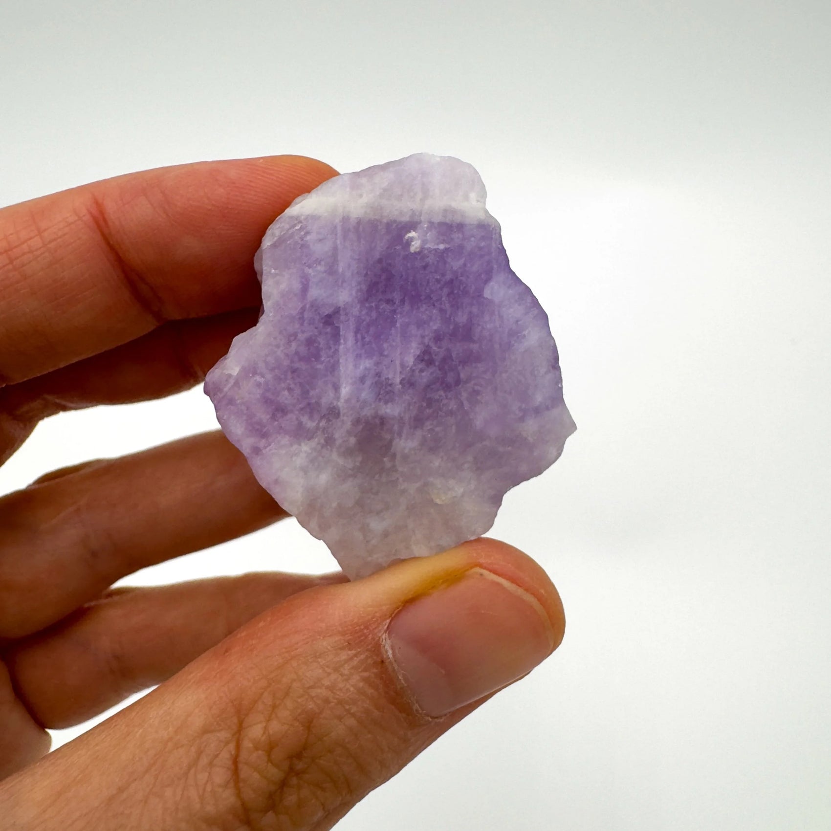 Base detail of Grade A Amethyst raw