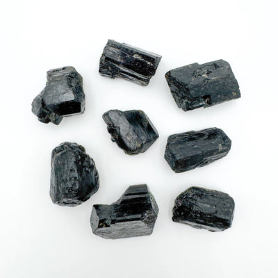 Ethically sourced Grade AA Black Tourmaline raw from Vakinankaratra, Madagascar at Beyond Bohemian