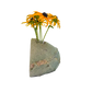 Agate crystal vase with concentric banding and crystalline quartz center, A grade, Minas Gerais Brazil, view 3